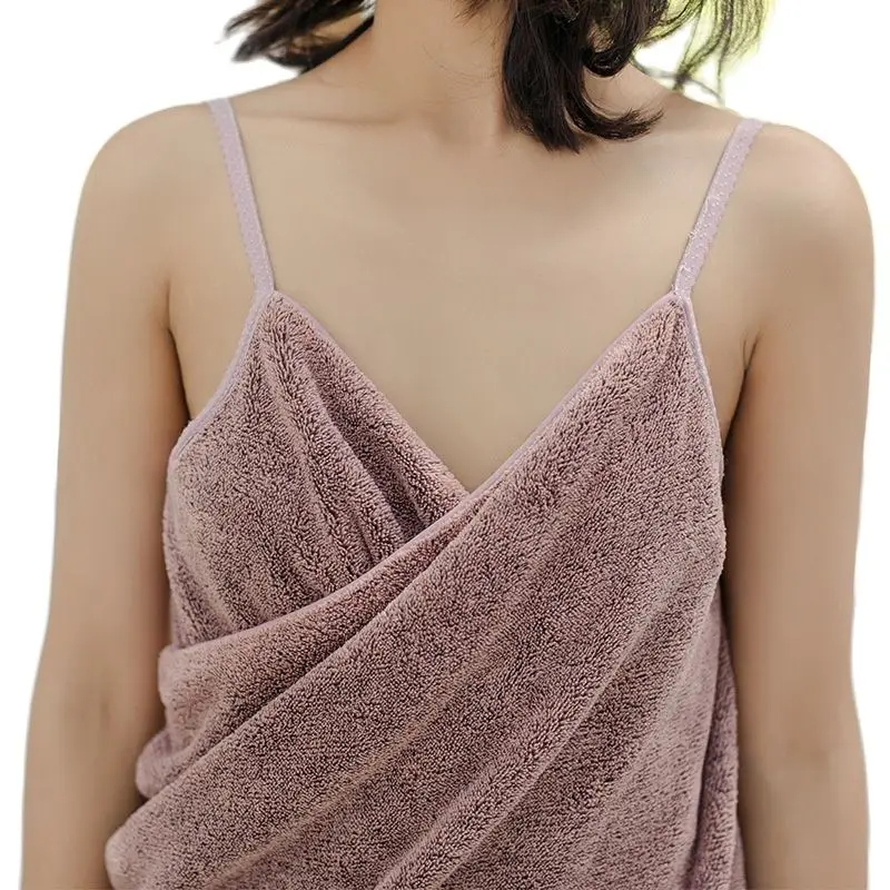 

Банный халат женский из микрофибры, мягкое банное полотенце для взрослых, домашний текстиль для ванной и сауны