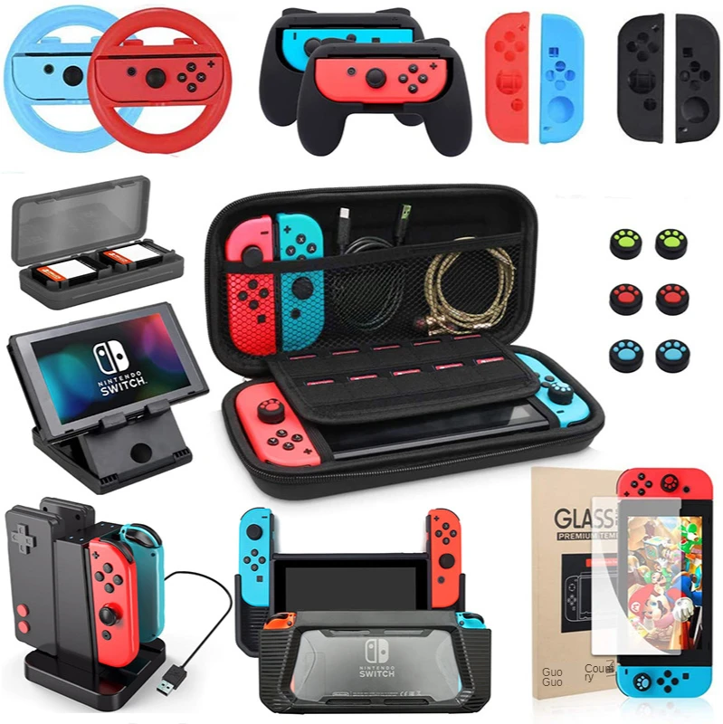 

Защитный чехол Switchtpu, защитный чехол для ручки, коробка для хранения игровой консоли, аксессуары для сумок, большой комплект отчетов