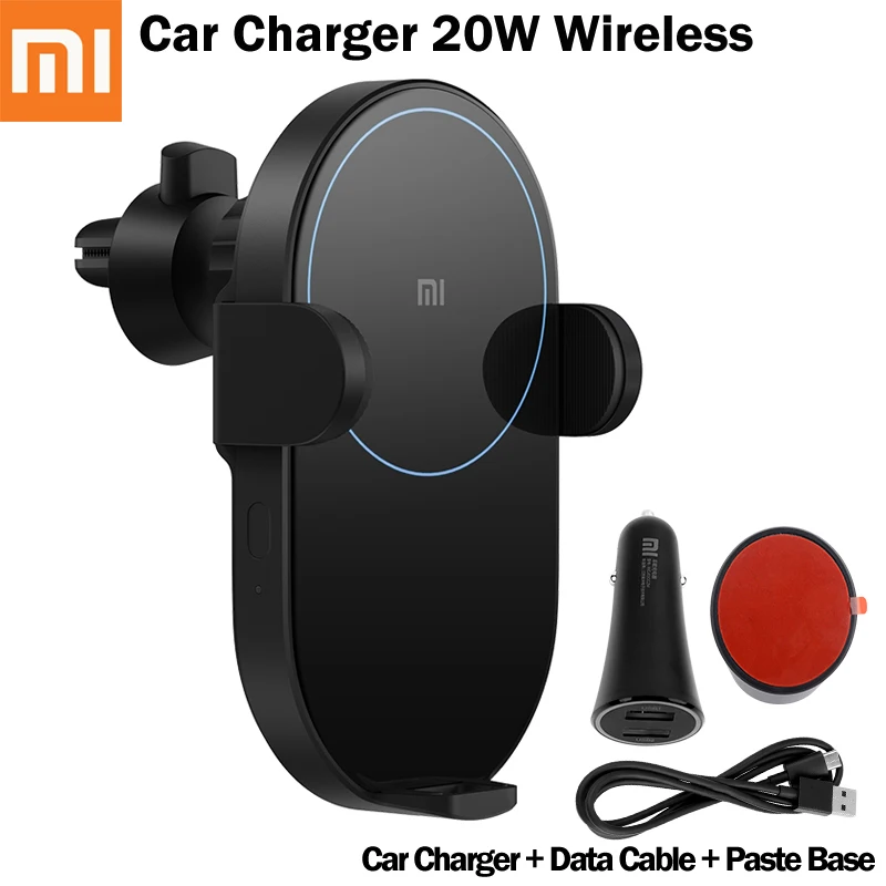 Оригинальное беспроводное автомобильное зарядное устройство Xiaomi Mi 20 Вт WCJ02ZM