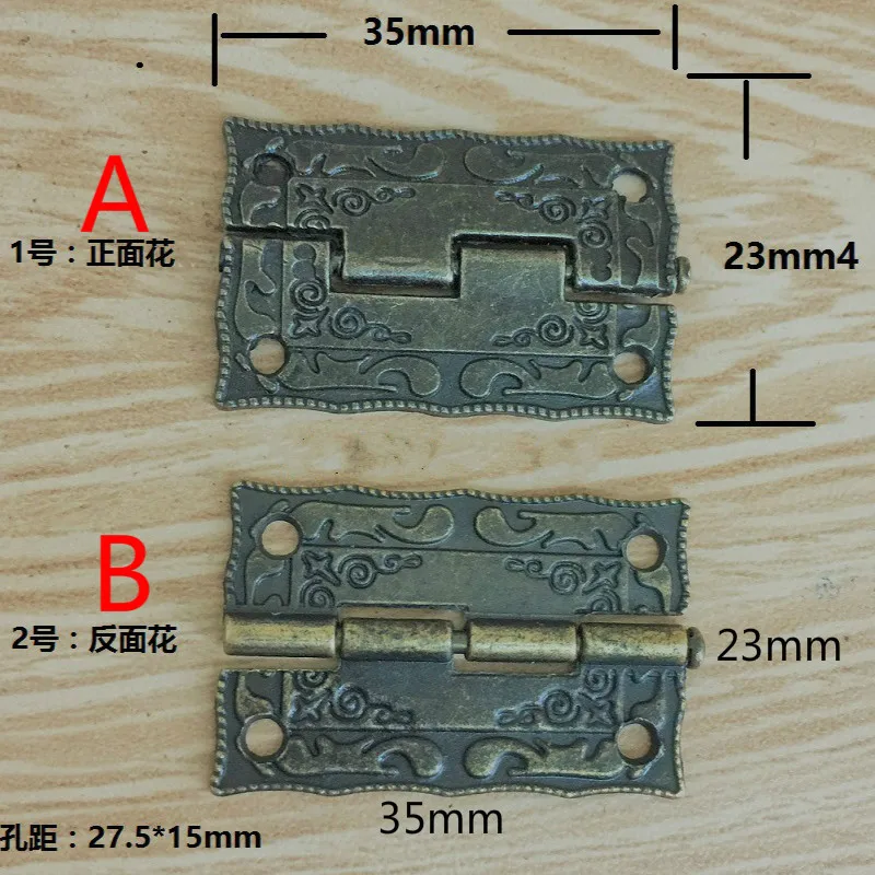 Бронзовые шарниры для ящиков 10 шт. дверной ящик шкафа винтажное украшение
