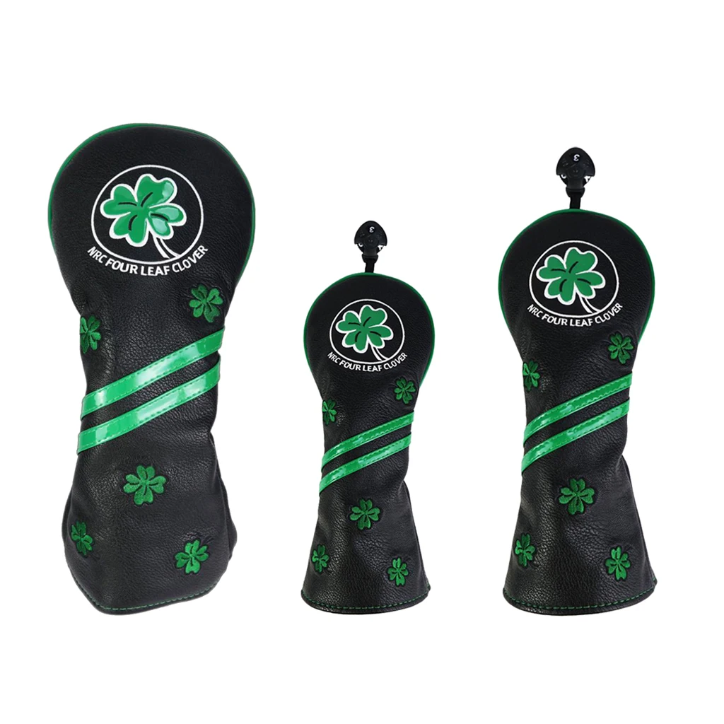 Golf Headcover 460cc With Interchangeable No. Tag Waterproof Head Cover Long Neck | Спорт и развлечения