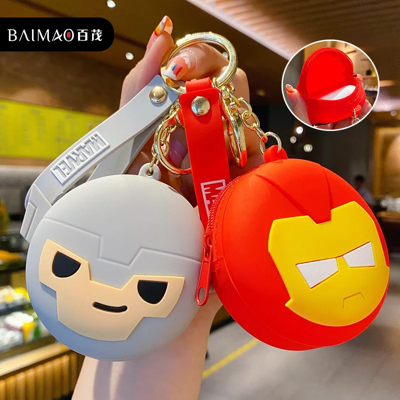 Кошелек для мелочи из силикагеля с героями мультфильмов Marvel Человек-паук | Багаж