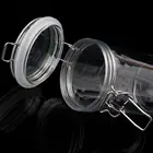 Пластиковая банка для хранения с овальным зажимом и герметичной крышкой, 1650 мл