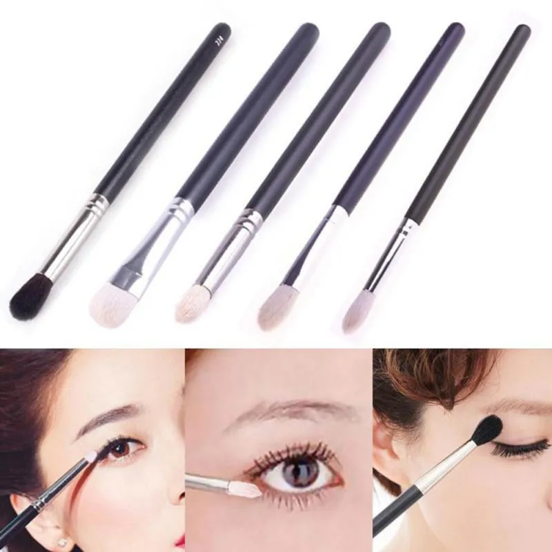 Шерстяные кисти для теней век 1 шт. Кисть макияжа бровей косметика макияжа. w |