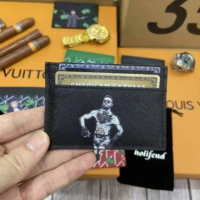 2021 original holifend conor mcgregor ufc champion genuine cow leather card holder credit id cardholder purse wallet