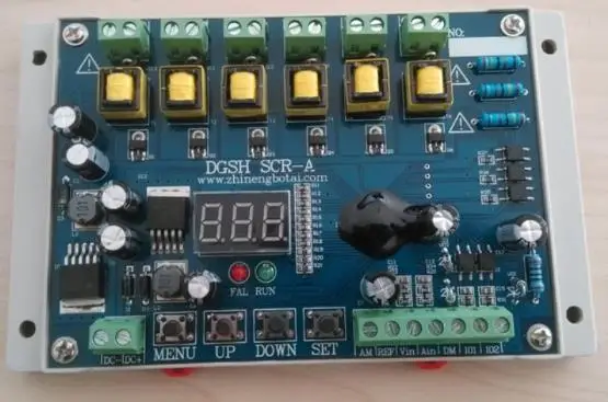Трехфазный тиристор ТРИГГЕРНАЯ плата замкнутая петля постоянного давления