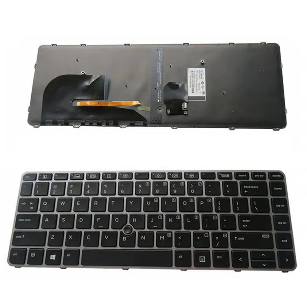 US клавиатура с подсветкой для HP EliteBook 840 G3 745 G4 848 подсветка | Компьютеры и офис