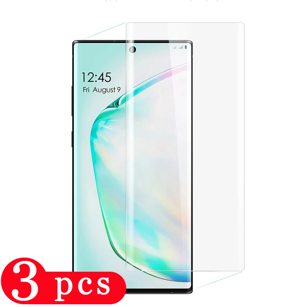 

Пленка 3 шт. для Samsung Galaxy s8 s9 plus s10 lite s10e s20 FE note 20 Ultra 8 9 10 s7 edge, закаленное стекло, защита экрана телефона