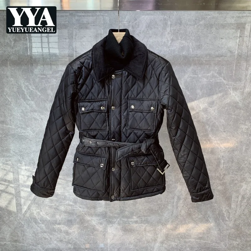 

Парка мужская однобортная на молнии, с отложным воротником, на зиму, 2021