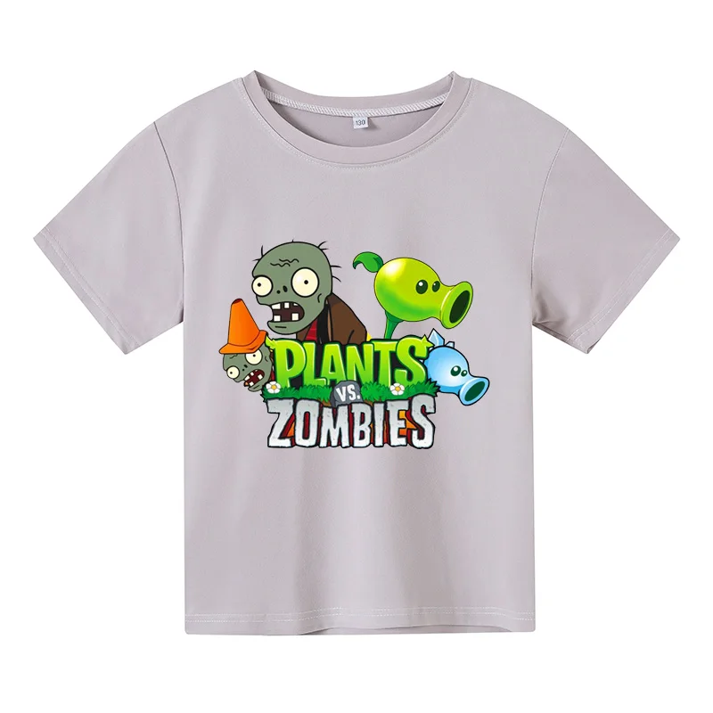 

Boys T Shirt Girls Clothes Cotton 100%Zombies Costume Short Sleeve Summer Kids Clothes Black Tee Toddler Cotton Tops