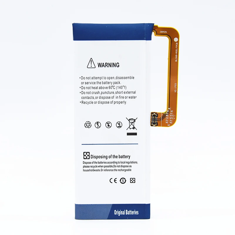 LOSONCOER 4900 мАч BL268 батарея для lenovo Zuk Z2 Z2131/Z2 Plus батарея для сотового телефона+ номер отслеживания