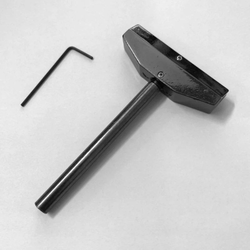 

Metal Fingerboard Fret Press Caul + 3Pcs 7.25/9.5/12 Radian Fret Inserts Guitar Luthier Tool