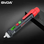 Цифровой Бесконтактный детектор напряжения переменного тока GVDA, умный тестер напряжения в виде ручки, 12-1000 В, Электрический тестовый карандаш со звуковой светодиодной подсветкой и сигнализацией