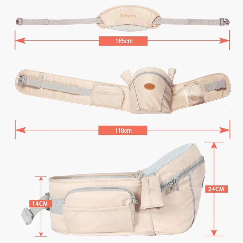 Рюкзак-Кенгуру Hipseat эргономичный переносчик для новорожденного Хипсит(пояс для ношения ребенка) держатель пояс рюкзак Регулируемый младенческой Дети Хип сиденья