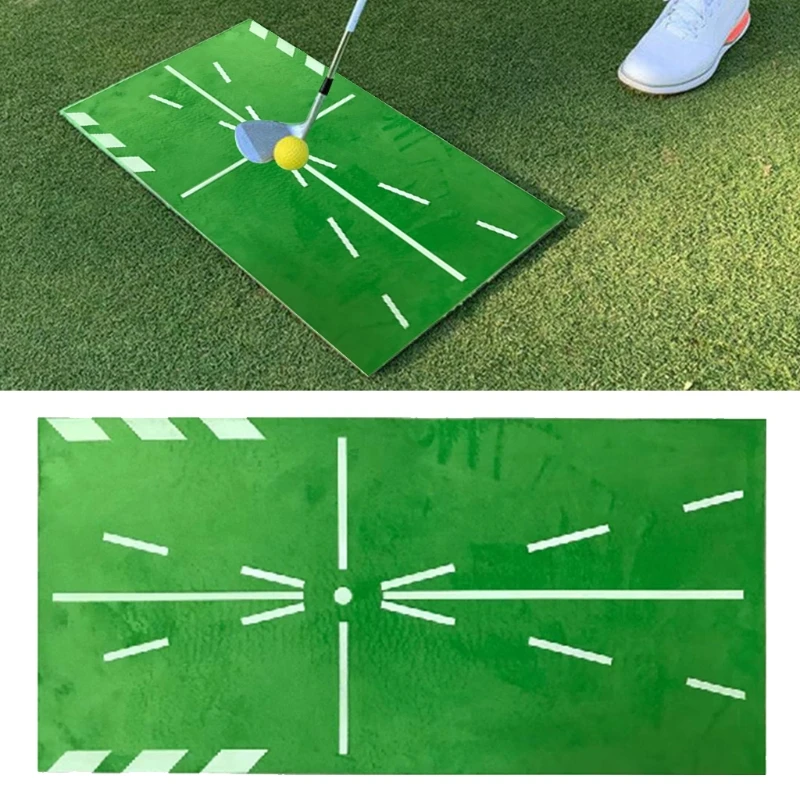 

Golf Training Mat for Swing Detection Batting Mini Golf Practice Training Aid Ga H053