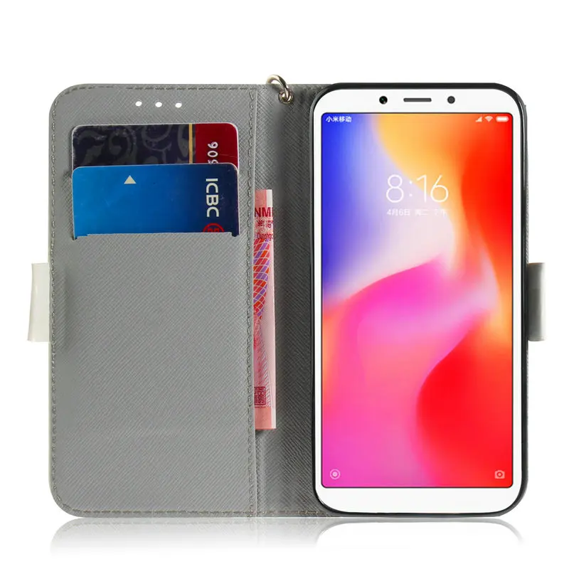 Чехол для Redmi Note 8 Pro, защитный чехол для Xiaomi Redmi 6A, чехол-кошелек, откидная крышка для Redmi7 6 A 7A A7 K20, чехол для Redmi Note 7, чехол Redmi6 A6