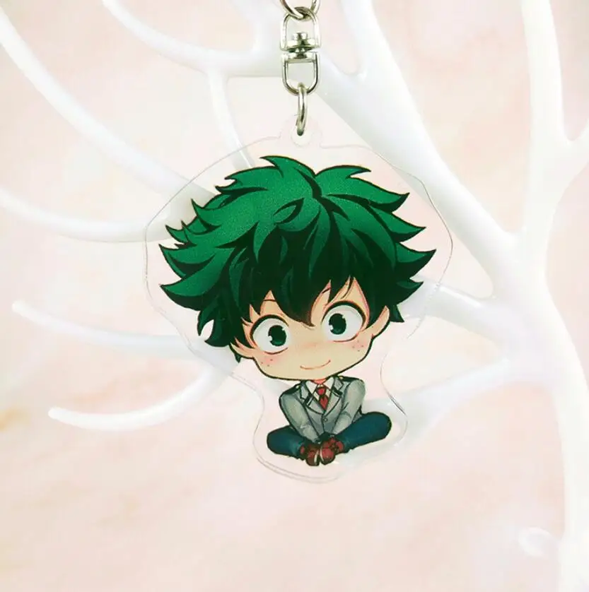 Брелок для ключей из аниме Моя геройская Академия Izuku Bakugou Shoto Group акриловая