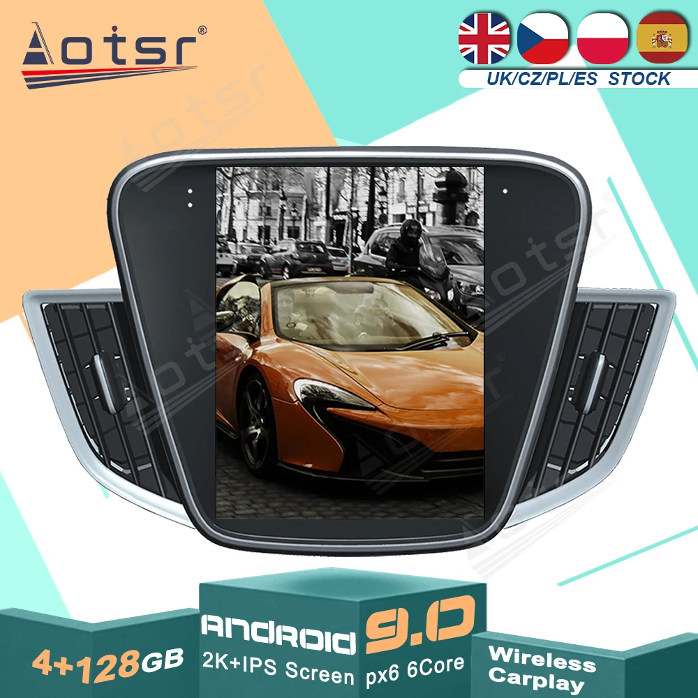 

Android 9 For Chevrolet Cavalier 2016 -2018 Tesla Car Radio GPS Navigation Multimedia Player Autoradio Stereo Receiver Head Unit