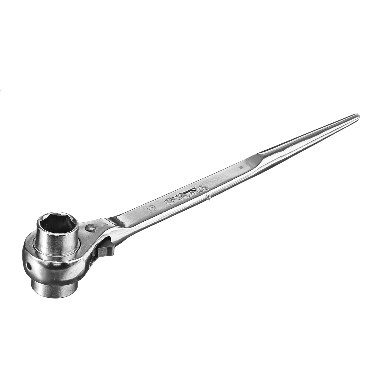 

19-21mm Pointed Tail Ratchet Handle Wrench CR-V two-way sleeve quick Spanner Auto Repair Hand Tools iron wire fastener Bund tool
