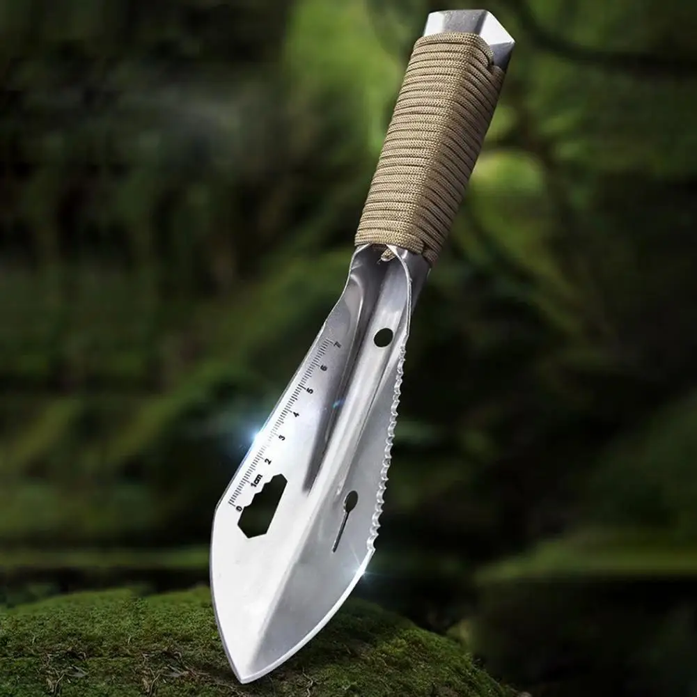 

Наружная Лопата Высокая прочность анти-чтобы предотвратить деформацию, что делает изделие пригодным Нержавеющая сталь Отдых на природе небольшая копающая Лопата для кемпинга