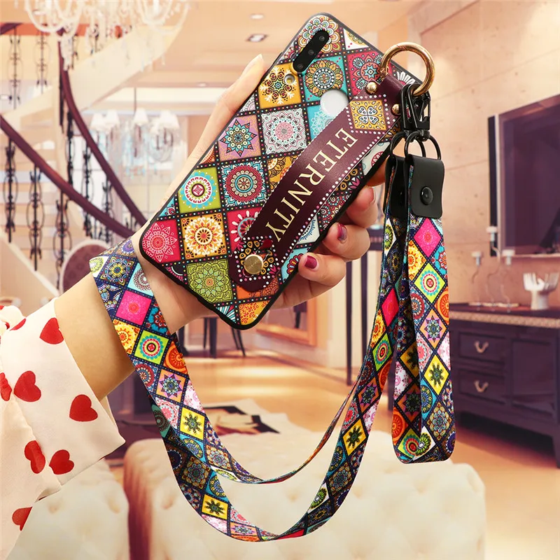 Ремешок на запястье для Xiaomi Mi 11 11T 12 10T Lite Poco X3 NFC X4 Redmi Note 11s 10 10s 9 9s 9C 9T 8 8T 7 Pro A1 - купить