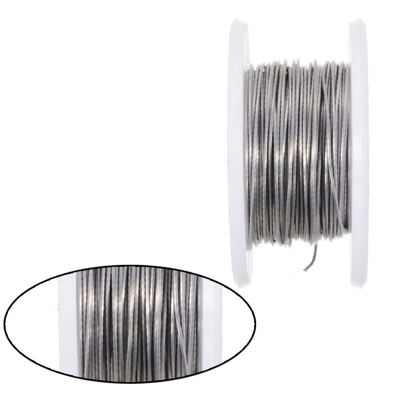 1pcs 10m 32ft Nichrome Wire Dia 0.5mm A1 Heating 24 Gauge AWG Roll 5.551Ohm/m Resistance | Обустройство дома