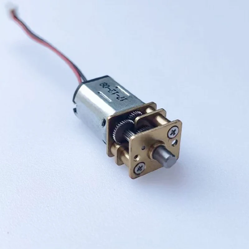 Миниатюрный редукторный двигатель N20 постоянного тока 3В 6В 5В 55об/мин медленная