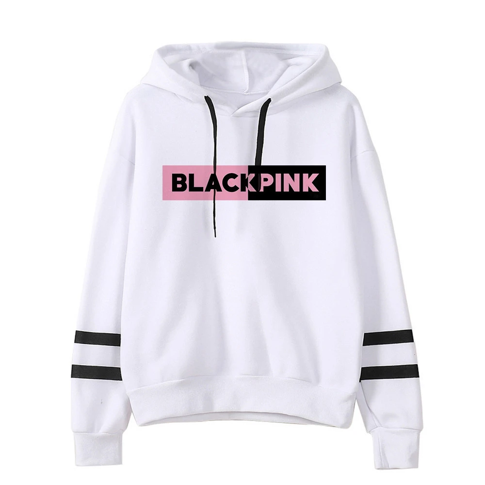 Blackpink Kill This Love Harajuku Толстовка для женщин Ullzang Jennie Rose Lisa Jisoo толстовка с героями мультфильмов осенне-зимняя теплая Женская толстовка с капюшоном