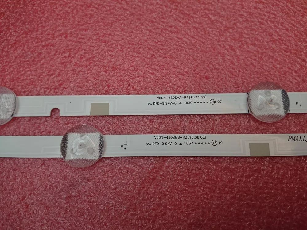 Новые 8 шт./компл. светодиодный подсветка полосы для samsung UN48J5000AF BN96-37296A 37297A SVS48 FCOM V5DN-480SMA-R4 V5DN-480SMB-R4