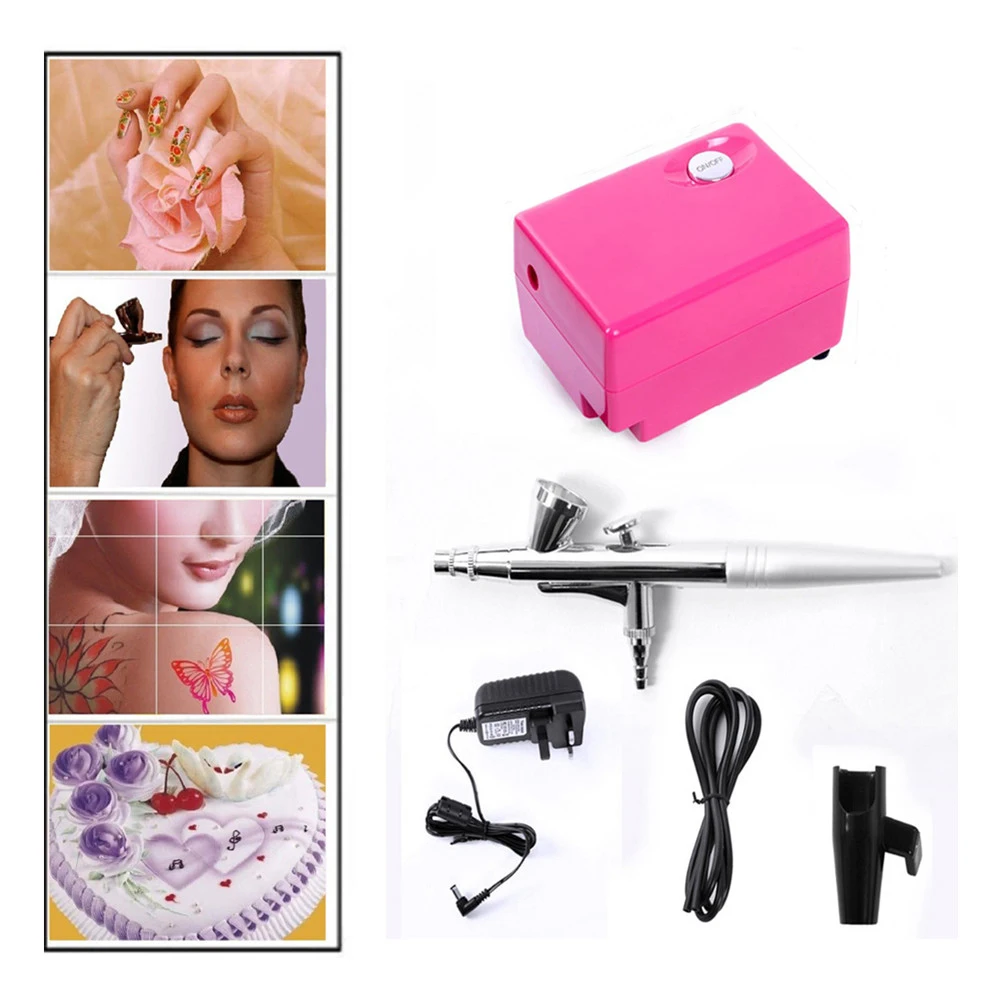 Аэрограф с компрессором аэрограф для нанесения краски на тело лицо пистолет