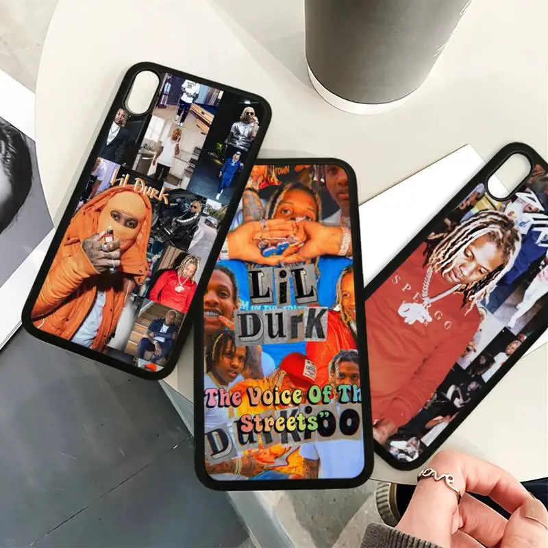 

Lil Durk Rapper Soft TPU PC Mobile Phone Cover For Samsung S9 S10 S20 Plus S21 S30 Ultra S7 S8 S10e Note 9 20 Case