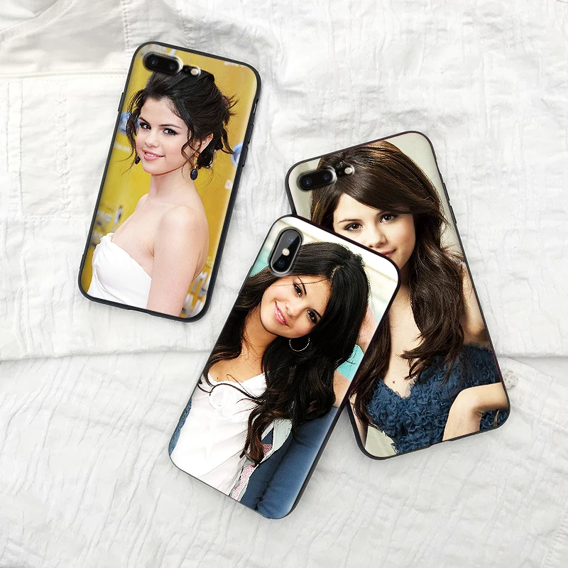 Сексуальная Selena Gomez чехол для iPhone XS Max XR Мягкий силиконовый X 6 6S 7 8 Plus Coque