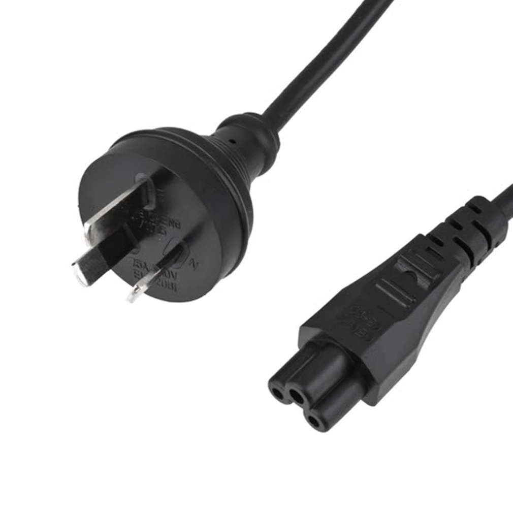 

AU B6AC Australia for AUS Cloverleaf Power Lead Extension Cable For Notebook Laptop Computer Charging Charger Adapter Adapers