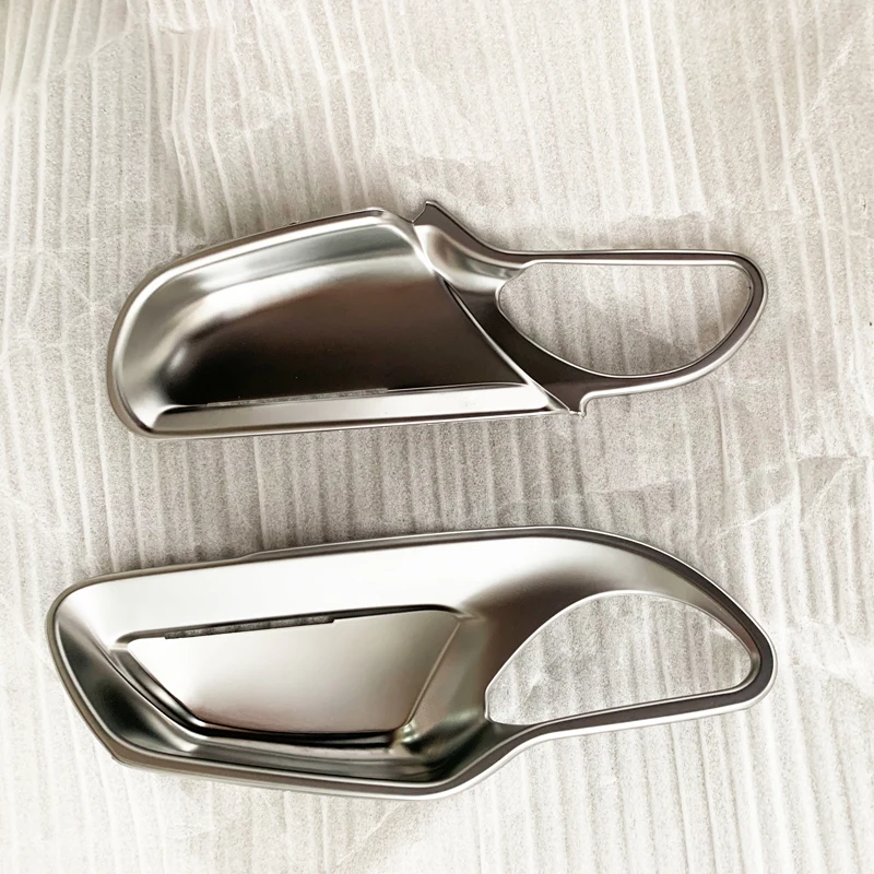 

QHCP Car Styling Inner Door Bowl Frame Trim Stickers Sequin Interior Door Handle Bowl Covers ABS 4Pcs For Lexus LS350 500H