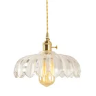 Современная светодиодная Хрустальная винтажная лампа, Скандинавская люстра, потолочный светодиодный светильник, украшение для потолка, столовая, винтажная лампочка