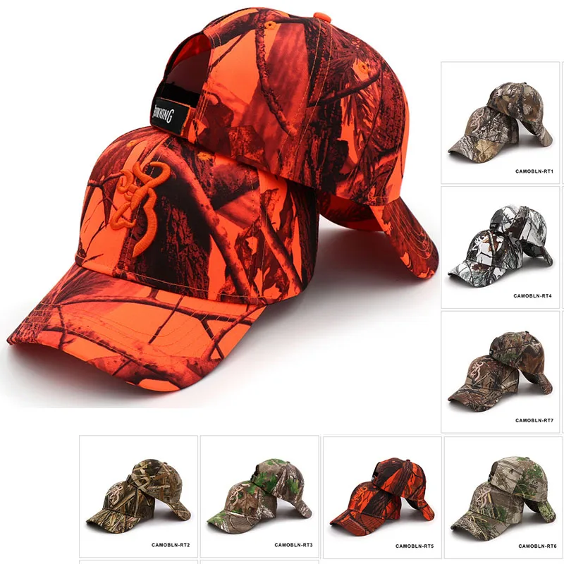 16 цветов Спортивная унисекс камуфляжная кепка для кемпинга Браунинг бейсбольная