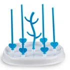 Полезная сушилка для детских бутылочек, простая сушилка в форме дерева для чистки, полка, кухонный держатель для кормления, инструменты