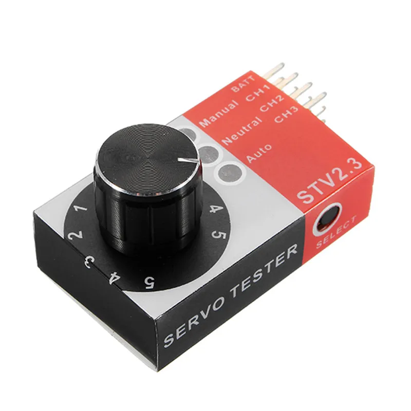 

Best Deal Mini Servo Tester 4.8V to 6.0V STV2.3 BEC Tester For RC Helicopter Parts Accs
