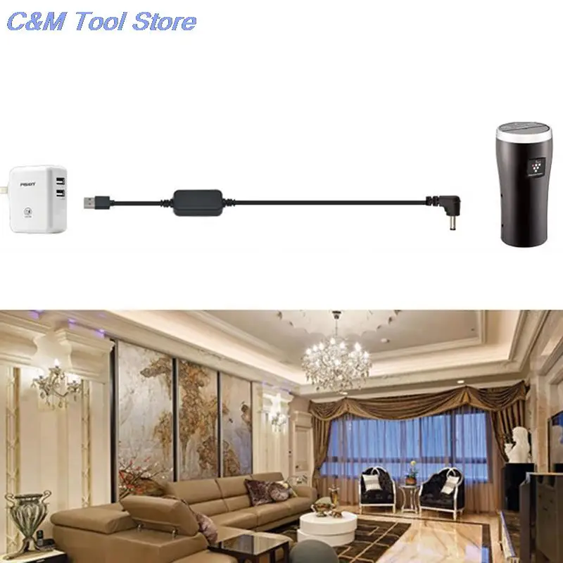 

Converter Adapter Wired Socket Female Power Cord Controller USB Port to 12V Car Cigarette Lighter