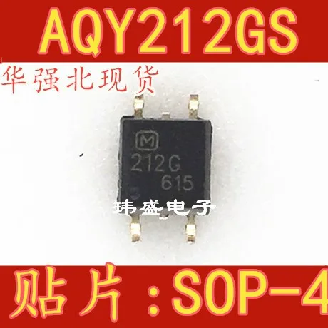 

Бесплатная доставка 10 шт./лот AQY212GS 212G SOP4 AQY212G