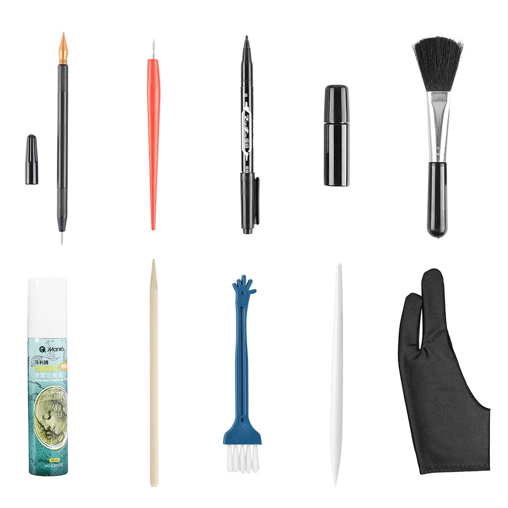 Инструменты для рисования царапин скребки Рисование эскиз Искусство DIY ремесла