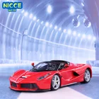 Модель автомобиля Bburago из сплава FERRARI Laferrari Aperta 1:24, статическая металлическая модель автомобиля для коллекционирования, подарок B248