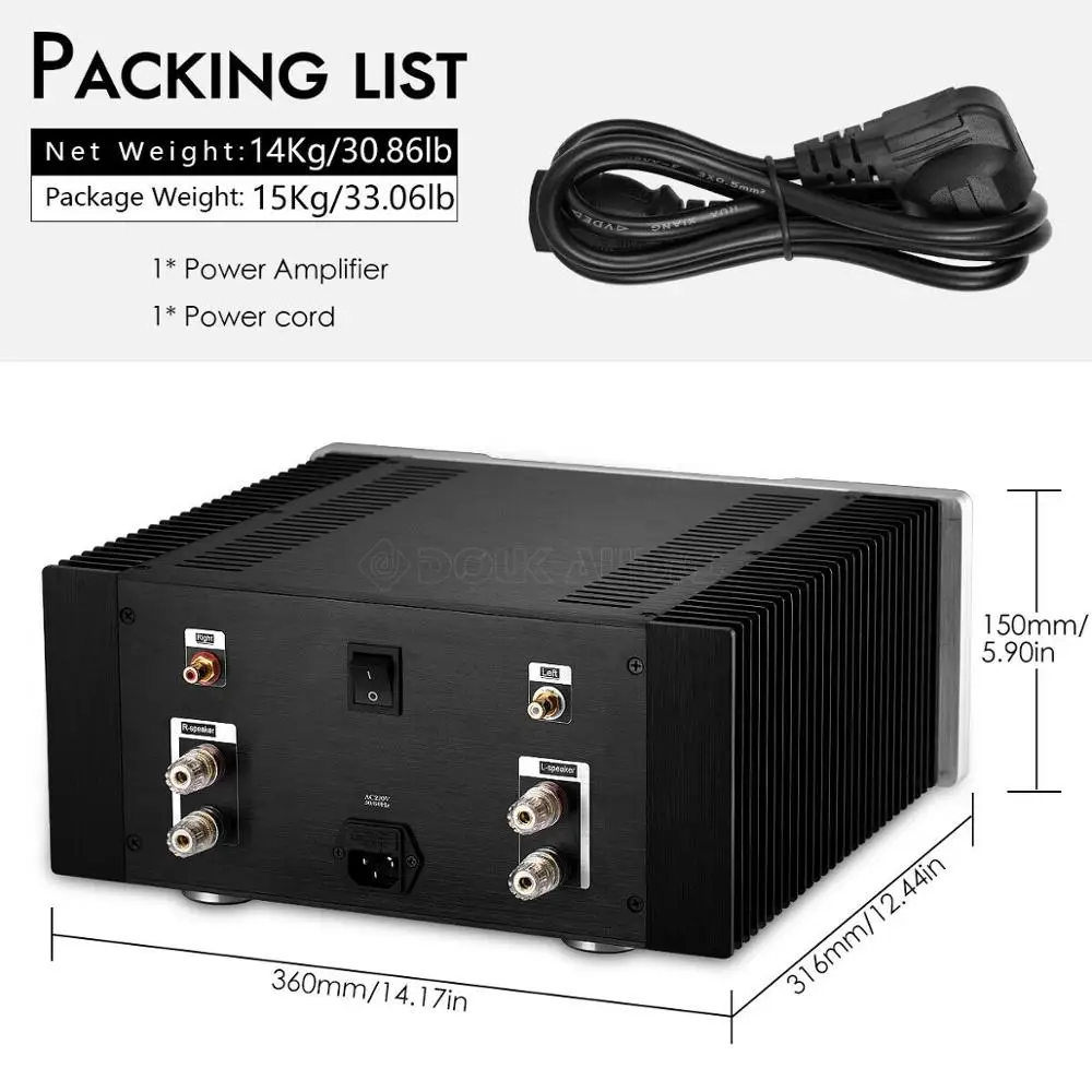 Nobsound High End hd696moefet чистый класс усилитель мощности HiFi стерео усилитель 24 Вт* 2