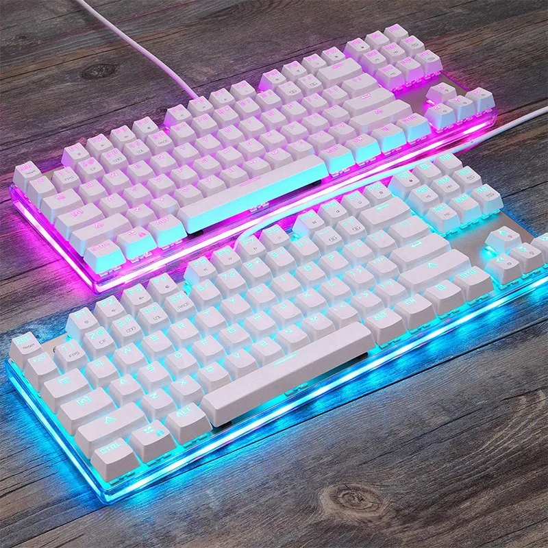 

MOTOSPEED K87S Gaming Mechanical Keyboard USB Wired 87 Keys with RGB Backlight for PC Computer Gamer