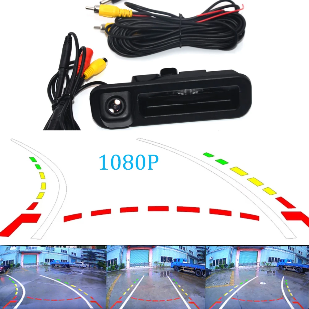 1080P Водонепроницаемая камера заднего вида для парковки автомобиля с