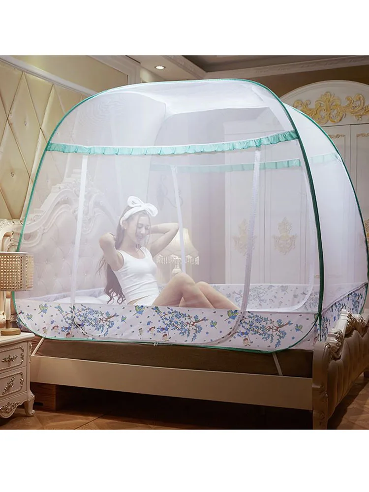 Большая москитная сетка для двойной кровати взрослых кровать палатка новый