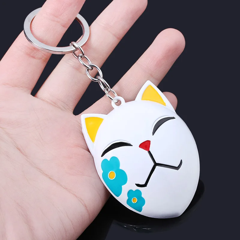 Демон убийца Kimetsu без Yaiba брелок для ключей ювелирные аксессуары фигурка логотипы