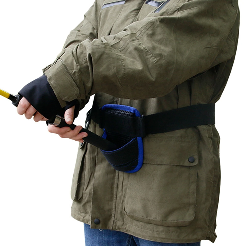 

Fishing Waist Belt Adjustable Fishing Rod Holder Waist Belt Fishing Fighting Belt Stand Up Waist Pole Holder Strap