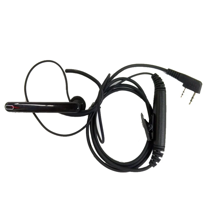 2 Pin уха Бар динамик микрофон двухстороннее радио гарнитура для Kenwood BAOFENG UV-5R UV-8HX