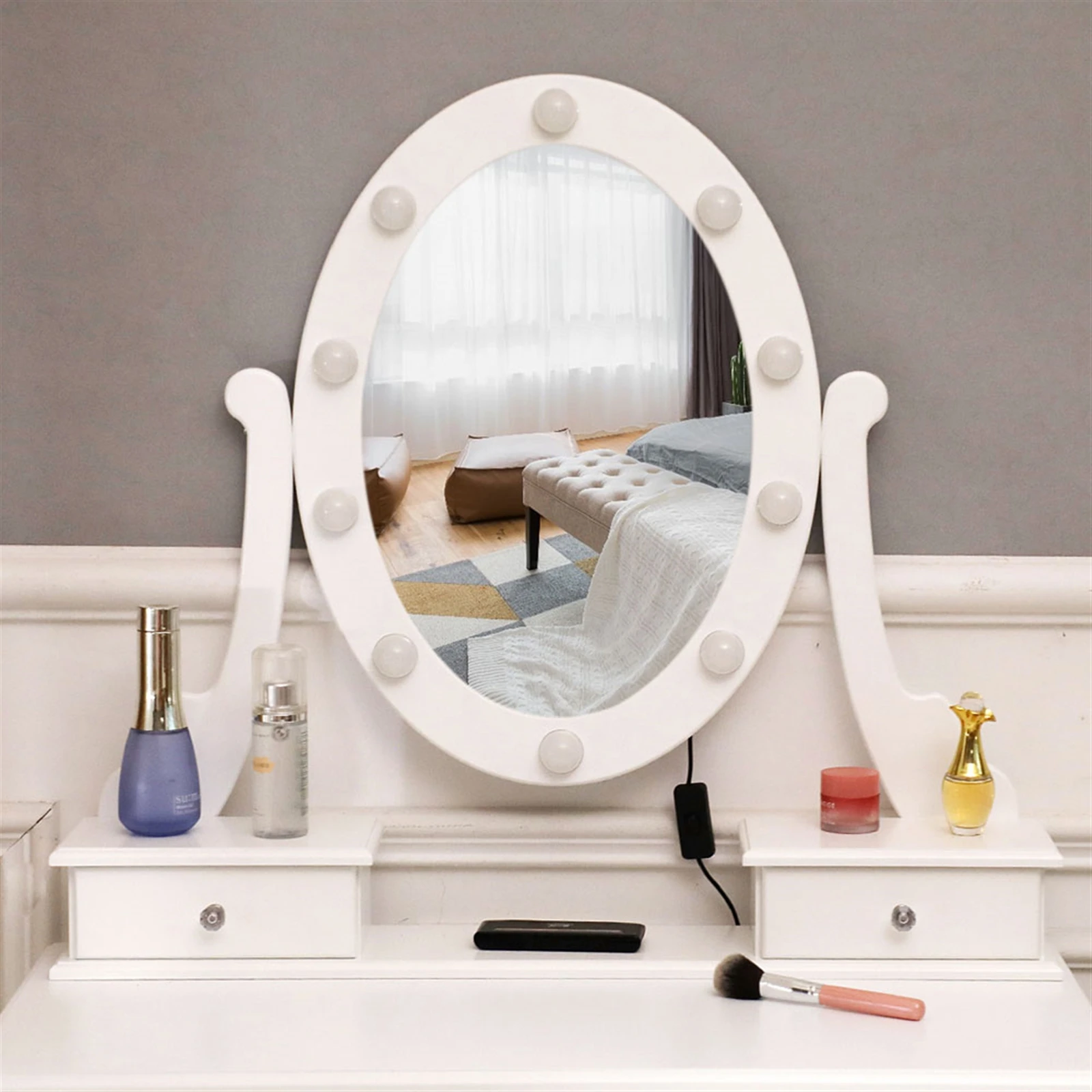 

Table Master Bedroom Multi-Functional Small Cosmetic Table Modern Simple Storage Nordic Furniture Bedroom Dressing